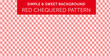 Rad chequered pattern Simple & Sweet Background vol.16