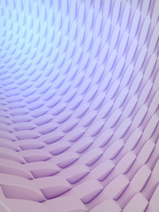Aufkleber - White texture surface pattern. 3d rendering