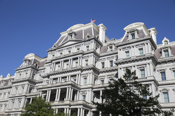 Wall Mural - Old Executive Building near the White House in Washington District of Columbia