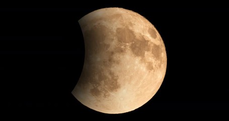Wall Mural - lunar eclipse - full moon luna