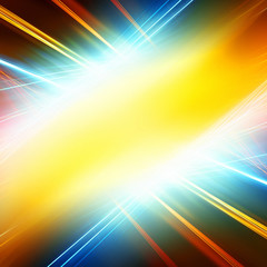 Poster - Abstract bright color background