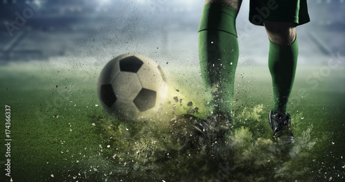 soccer-goal-moment-mixed-media