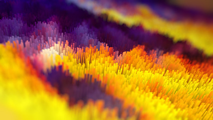 Poster - abstract textured background with depth of field. rectangle pattern