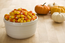 Bowl Of Candy Corn