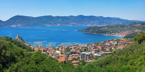 Lerici is a small town located on Ligurian coast of Italy in province of La Spezia.