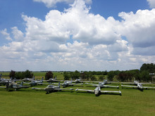 Old Military Airplanes Graveyard