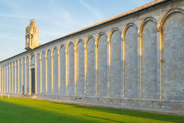 Wall Mural - Piazza dei Miracoli at sunrise