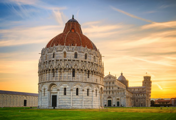 Wall Mural - Pisa Baptistery Battistero di San Giovanni
