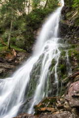 Wall Mural - Rohacsky waterfall in West tatras, Slovakia