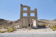 Abandoned Building In Rhyolite, Nevada