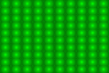 Wall Mural - Abstract vector green graphic circular pattern, Abstract background - concentrated circular pattern