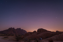 Sunset Over Spitzkoppe, Namibia