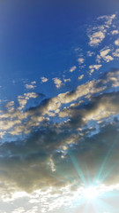 Wall Mural - autumn sunset