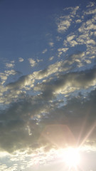 Wall Mural - autumn sun