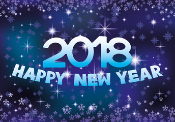 Wall Mural - Happy New Year.
