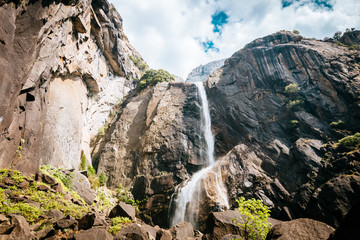 Wall Mural - amazing landscape from yosemite valley, California