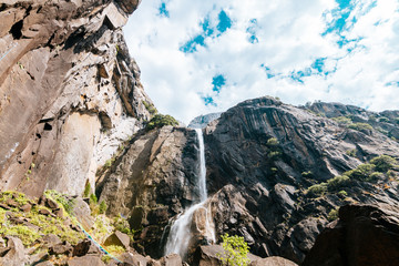 Wall Mural - amazing landscape from yosemite valley, California