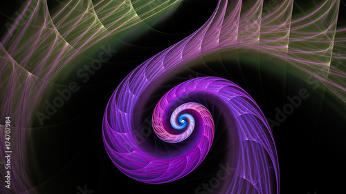 Zdjęcie XXL Fantastyczna spirala