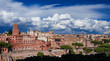 Imperial Fora,Trajan and Augustus Forum Panorama in Rome