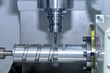 © FedotovAnatoly - Metal billet is machined on milling machine