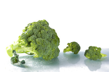 Broccoli isolated on wihte background