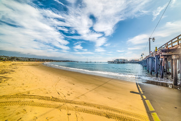 Wall Mural - Golden shore in Santa Barbara