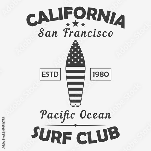 California San Francisco Typography For Design Clothes T Shirt Pacific Ocean Surf California San Francisco Typography For Design Clothes T Shirt Pacific Ocean Surf