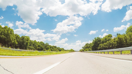 Fototapete - Cross-country road trip