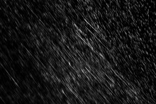 Texture Of Rain And Fog On A Black Background Overlay Effect