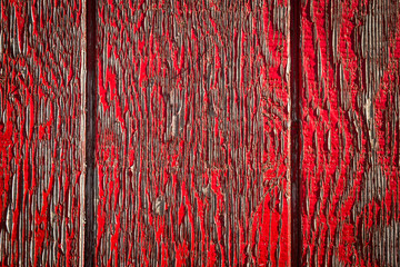 Wall Mural - Red Painted wall texture