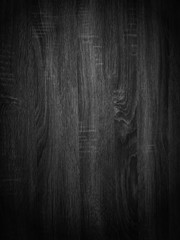 Wall Mural - Black old wood texture background