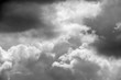 clouds black and white background