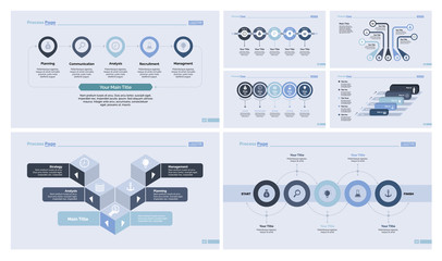 Sticker - Slide template design set