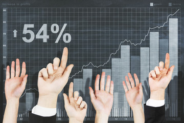 Aufkleber - Finance concept