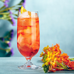 Wall Mural - Spritz Aperol Drink