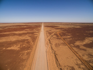 Wall Mural - Birdsville track through, Sturts Stony Desert