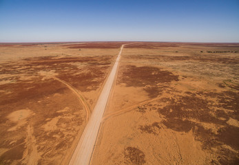 Wall Mural - Birdsville track through, Sturts Stony Desert