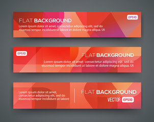 Wall Mural - abstract banners. vector eps10 backgrounds.