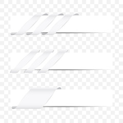 Wall Mural - paper wrapped banners