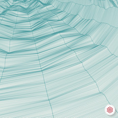 Wall Mural - network background. connection structure. wireframe polygonal vector illustration. 3d technology sty