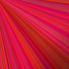 Poster - Red abstract sunray background design - vector graphic from rays from the upper left corner