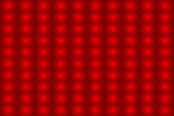 Wall Mural - Abstract vector red graphic circular pattern, Abstract background - concentrated circular pattern