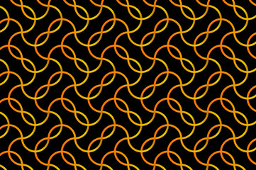 Wall Mural - Pantile - abstract background, Golden abstract vector background - waves, Abstract background with curved lines,