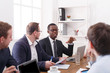 © Prostock-studio - Business corporate meeting of young successful team