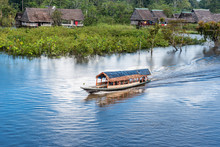Water Taxi On The Rio Yarapa Amazon River