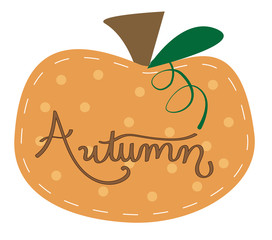 Sticker - Autumn Pumpkin