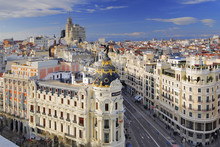 Spain, Comunidad De Madrid, Madrid, Gran Via