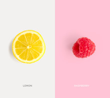 Lemon Slice With Strawberry