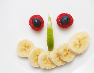 Wall Mural - Fruit Face