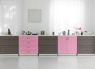 Sticker - Bright modern kitchen interior